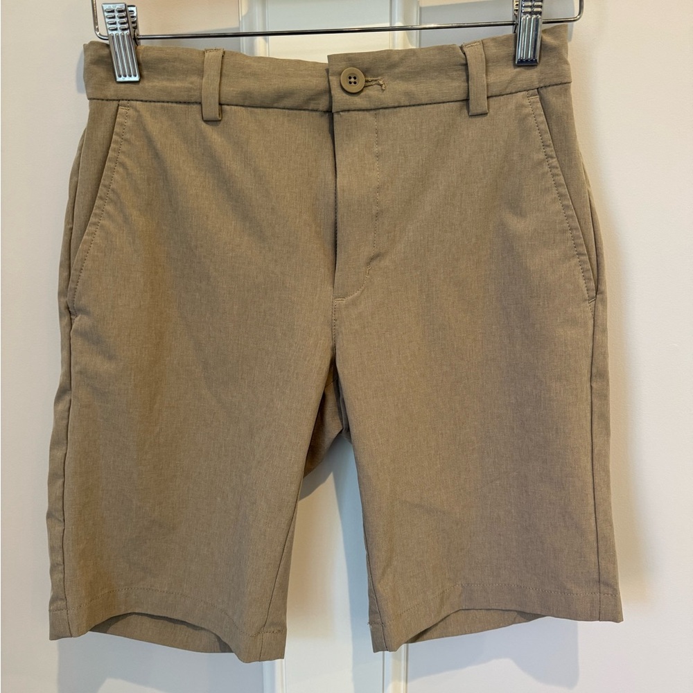 Vineyard Vines, performance shorts, boys size 16 khaki